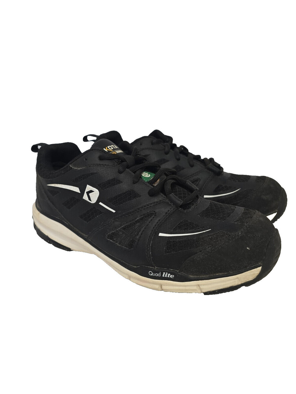 DAKOTA Men's 3603 ATSP Quad Lite Athletic Work Shoes Black Size 8.5M